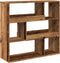 vidaXL - Boekenkast - / - kamerscherm - 100x33x94,5 - cm - oud - houtkleurig