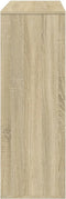 vidaXL - Boekenkast - / - kamerscherm - 100x33x94,5 - cm - sonoma - eikenkleurig