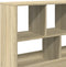 vidaXL - Boekenkast - / - kamerscherm - 100x33x94,5 - cm - sonoma - eikenkleurig