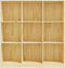 vidaXL - Boekenkast - / - kamerscherm - 104x33,5x110 - cm - massief - grenenhout