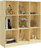 vidaXL - Boekenkast - / - kamerscherm - 104x33,5x110 - cm - massief - grenenhout