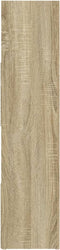 vidaXL - Boekenkast - / - kamerscherm - 105x24x102 - cm - sonoma - eikenkleurig