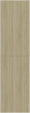 vidaXL - Boekenkast/kamerscherm - 155x24x160 - cm - bewerkt - hout - sonoma - eiken
