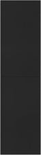 vidaXL - Boekenkast/kamerscherm - 155x24x160 - cm - bewerkt - hout - zwart