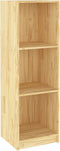 vidaXL - Boekenkast - / - kamerscherm - 36x33x110 - cm - massief - grenenhout