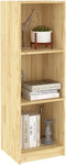 vidaXL - Boekenkast - / - kamerscherm - 36x33x110 - cm - massief - grenenhout