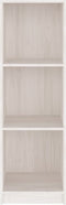 vidaXL - Boekenkast/kamerscherm - 36x33x110 - cm - massief - grenenhout - wit