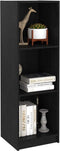 vidaXL - Boekenkast/kamerscherm - 36x33x110 - cm - massief - grenenhout - zwart