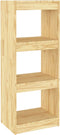vidaXL - Boekenkast - / - kamerscherm - 40x30x103,5 - cm - massief - grenenhout