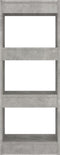 vidaXL - Boekenkast/kamerscherm - 40x30x103 - cm - bewerkt - hout - betongrijs