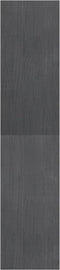 vidaXL - Boekenkast/kamerscherm - 40x30x135,5 - cm - grenenhout - grijs