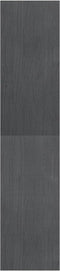 vidaXL - Boekenkast/kamerscherm - 40x30x135,5 - cm - grenenhout - grijs