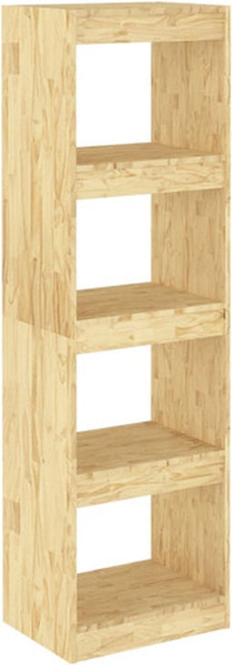 vidaXL - Boekenkast - / - kamerscherm - 40x30x135,5 - cm - massief - grenenhout