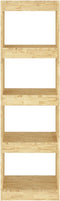 vidaXL - Boekenkast - / - kamerscherm - 40x30x135,5 - cm - massief - grenenhout