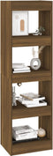 vidaXL - Boekenkast/kamerscherm - 40x30x135 - cm - bruin - eikenkleur