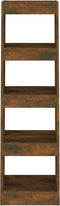vidaXL - Boekenkast/kamerscherm - 40x30x135 - cm - gerookt - eikenkleurig
