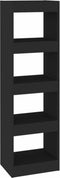 vidaXL - Boekenkast/kamerscherm - 40x30x135 - cm - zwart