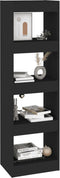 vidaXL - Boekenkast/kamerscherm - 40x30x135 - cm - zwart