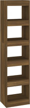 vidaXL - Boekenkast/kamerscherm - 40x30x166 - cm - bruin - eikenkleur