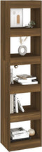 vidaXL - Boekenkast/kamerscherm - 40x30x166 - cm - bruin - eikenkleur