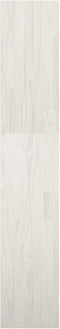 vidaXL - Boekenkast - / - kamerscherm - 40x30x167,5 - cm - massief - grenenhout - wit