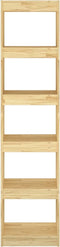 vidaXL - Boekenkast - / - kamerscherm - 40x30x167,5 - cm - massief - grenenhout