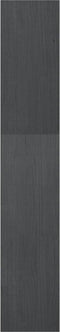 vidaXL - Boekenkast/kamerscherm - 40x30x167,5 - cm - massief - grenenhout - grijs
