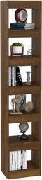 vidaXL - Boekenkast/kamerscherm - 40x30x198 - cm - bruin - eikenkleur