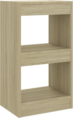 vidaXL - Boekenkast/kamerscherm - 40x30x72 - cm - sonoma - eikenkleurig