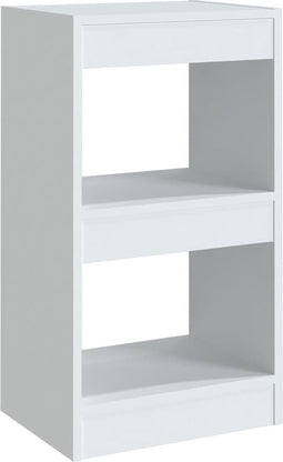 vidaXL - Boekenkast/kamerscherm - 40x30x72 - cm - wit