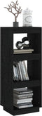 vidaXL - Boekenkast/kamerscherm - 40x35x103 - cm - massief - grenenhout - zwart