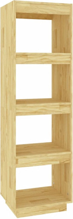 vidaXL - Boekenkast - / - kamerscherm - 40x35x135 - cm - massief - grenenhout