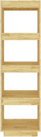 vidaXL - Boekenkast - / - kamerscherm - 40x35x135 - cm - massief - grenenhout