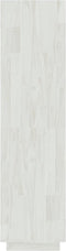 vidaXL - Boekenkast/kamerscherm - 40x35x135 - cm - massief - grenenhout - wit