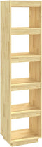 vidaXL - Boekenkast - / - kamerscherm - 40x35x167 - cm - massief - grenenhout