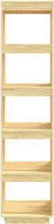 vidaXL - Boekenkast - / - kamerscherm - 40x35x167 - cm - massief - grenenhout
