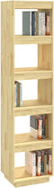 vidaXL - Boekenkast - / - kamerscherm - 40x35x167 - cm - massief - grenenhout