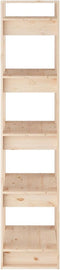 vidaXL - Boekenkast/kamerscherm - 41x35x160 - cm - massief - grenenhout