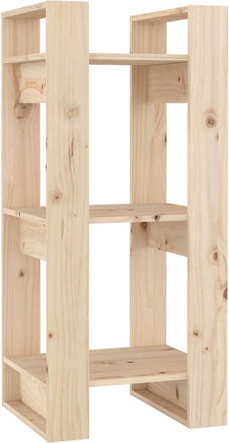 vidaXL - Boekenkast/kamerscherm - 41x35x91 - cm - massief - grenenhout