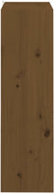 vidaXL - Boekenkast/kamerscherm - 60x30x103,5 - cm - grenenhout - honingbruin