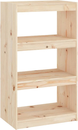 vidaXL - Boekenkast/kamerscherm - 60x30x103,5 - cm - massief - grenenhout