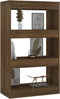 vidaXL - Boekenkast/kamerscherm - 60x30x103 - cm - bruin - eikenkleur