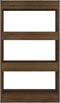 vidaXL - Boekenkast/kamerscherm - 60x30x103 - cm - bruin - eikenkleur