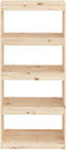 vidaXL - Boekenkast/kamerscherm - 60x30x135,5 - cm - massief - grenenhout