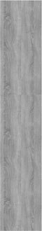 vidaXL - Boekenkast/kamerscherm - 60x30x166 - cm - bewerkt - hout - betongrijs