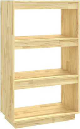 vidaXL - Boekenkast - / - kamerscherm - 60x35x103 - cm - massief - grenenhout