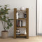 vidaXL - Boekenkast/kamerscherm - 60x35x125 - cm - massief - hout - honingbruin