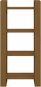 vidaXL - Boekenkast/kamerscherm - 60x35x125 - cm - massief - hout - honingbruin