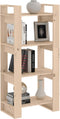 vidaXL - Boekenkast/kamerscherm - 60x35x125 - cm - massief - grenenhout
