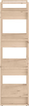 vidaXL - Boekenkast/kamerscherm - 60x35x125 - cm - massief - grenenhout
